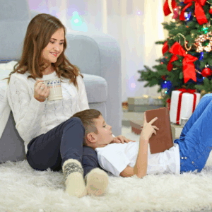 Christmas morning pep talk, co-parenting at christmas, coparenting, single mom, single mother, single parent, singlemothersurvivalguide.com, divorce coach, coach for single mums, coach for single moms